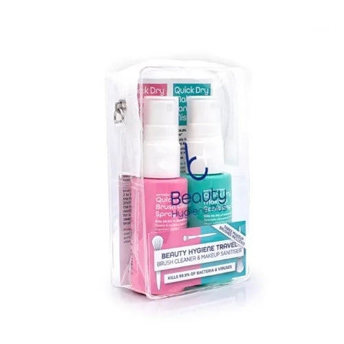 Beauty Hygiene Travel Kit (FREE Makeup Brushes Inc)